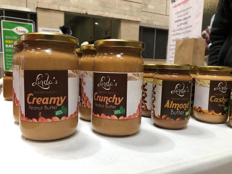 Linda's Nut Butter product jars